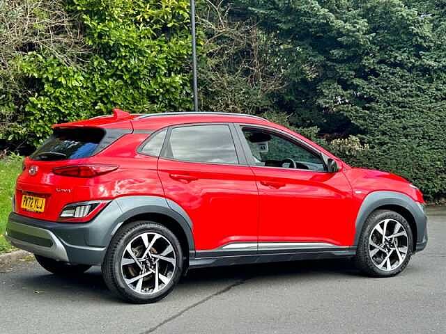 Hyundai KONA 1.0 T-GDi MHEV Premium SUV 5dr Petrol Hybrid Manual Euro 6 (s/s) (120 ps) Red