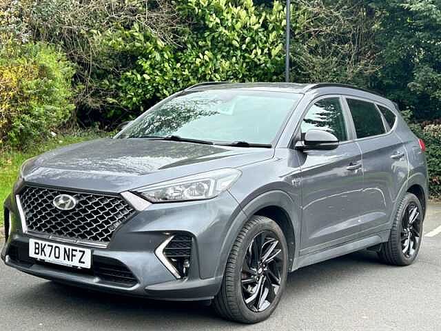 Hyundai TUCSON 1.6 T-GDi N Line SUV 5dr Petrol DCT Euro 6 (s/s) (177 ps) Grey