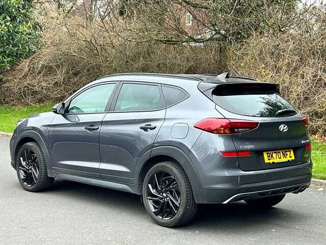 Hyundai TUCSON 1.6 T-GDi N Line SUV 5dr Petrol DCT Euro 6 (s/s) (177 ps) Grey