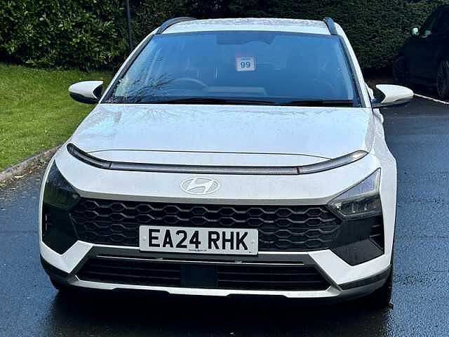Hyundai BAYON 1.0 T-GDi Advance SUV 5dr Petrol DCT Euro 6 (s/s) (100 ps) White