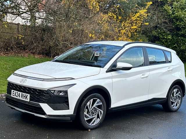 Hyundai BAYON 1.0 T-GDi Advance SUV 5dr Petrol DCT Euro 6 (s/s) (100 ps) White