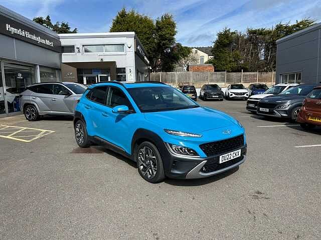 Hyundai KONA 1.6 h-GDi Ultimate SUV 5dr Petrol Hybrid DCT Euro 6 (s/s) (141 ps)