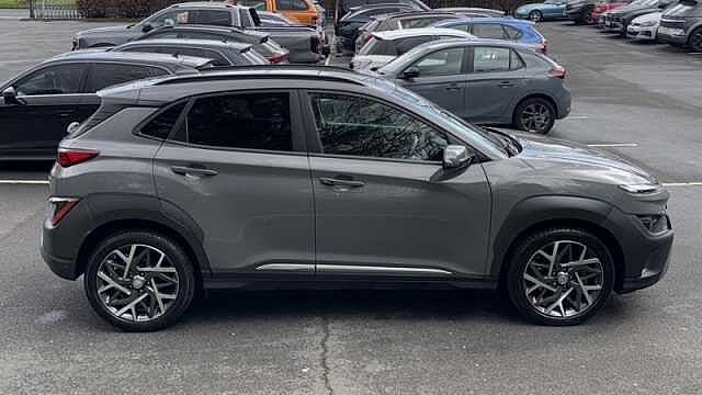 Hyundai KONA 1.6 h-GDi Premium SUV 5dr Petrol Hybrid DCT Euro 6 (s/s) (141 ps) Grey