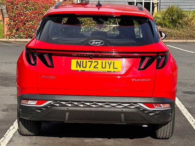 Hyundai TUCSON 1.6 T-GDi SE Connect SUV 5dr Petrol Manual Euro 6 (s/s) (150 ps) Red