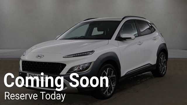 Hyundai KONA 1.6 h-GDi Premium SUV 5dr Petrol Hybrid DCT Euro 6 (s/s) (141 ps) White