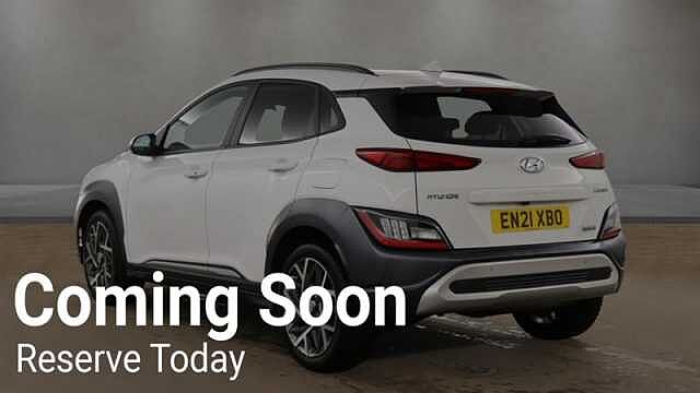 Hyundai KONA 1.6 h-GDi Premium SUV 5dr Petrol Hybrid DCT Euro 6 (s/s) (141 ps) White