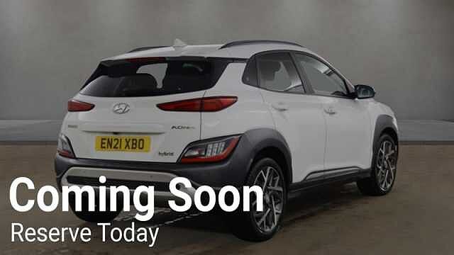 Hyundai KONA 1.6 h-GDi Premium SUV 5dr Petrol Hybrid DCT Euro 6 (s/s) (141 ps) White