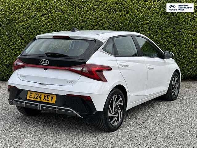 Hyundai I20 1.0 T-GDi Advance Hatchback 5dr Petrol DCT Euro 6 (s/s) (100 ps) White