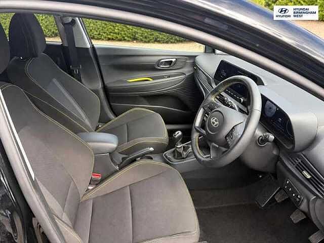 Hyundai I20 1.0 T-GDi Ultimate Hatchback 5dr Petrol Manual Euro 6 (s/s) (100 ps) Black