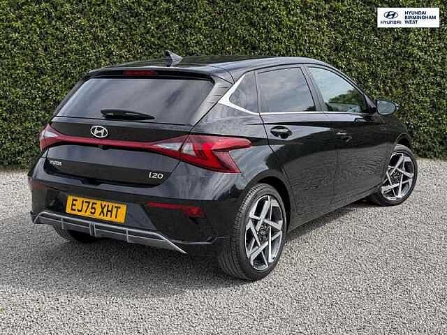 Hyundai I20 1.0 T-GDi Ultimate Hatchback 5dr Petrol Manual Euro 6 (s/s) (100 ps) Black