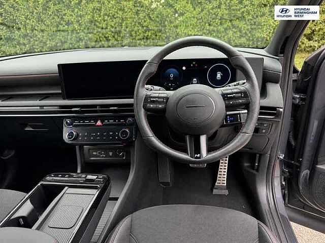 Hyundai TUCSON 1.6 T-GDi N Line S SUV 5dr Petrol Hybrid Auto Euro 6 (s/s) (215 ps) Grey