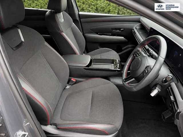Hyundai TUCSON 1.6 T-GDi N Line S SUV 5dr Petrol Hybrid Auto Euro 6 (s/s) (215 ps) Grey
