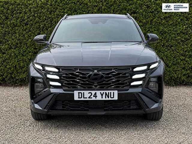 Hyundai TUCSON 1.6 T-GDi N Line S SUV 5dr Petrol Hybrid Auto Euro 6 (s/s) (215 ps) Grey