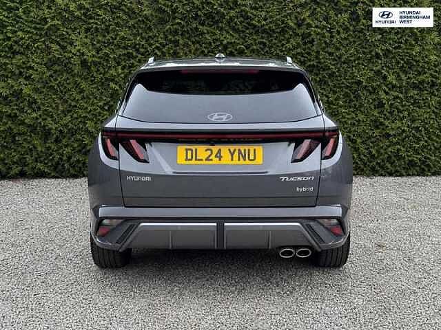 Hyundai TUCSON 1.6 T-GDi N Line S SUV 5dr Petrol Hybrid Auto Euro 6 (s/s) (215 ps) Grey