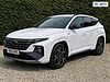 Hyundai TUCSON 1.6 h T-GDi N Line SUV 5dr Petrol Hybrid Auto Euro 6 (s/s) (230 ps) White